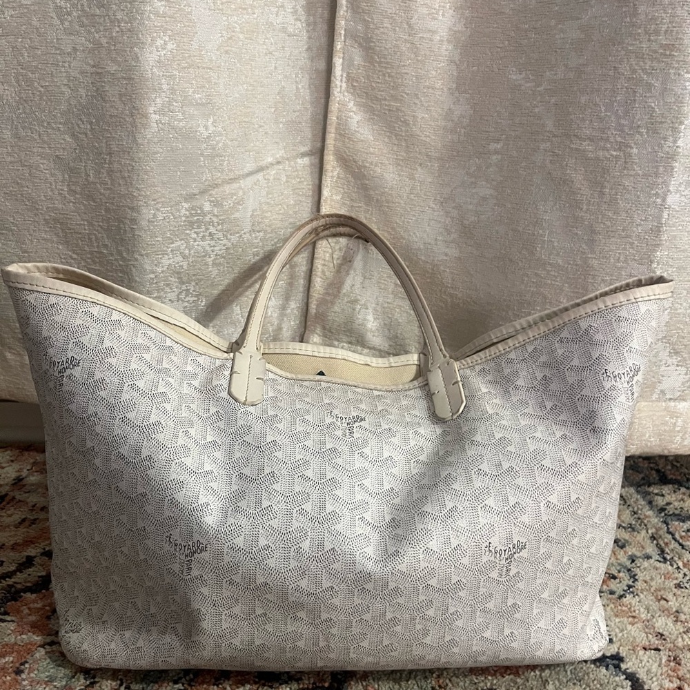 Goyard Beige Tote Bag